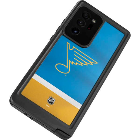NHL St. Louis Blues Jersey Galaxy Note20 Ultra 5G Waterproof Case